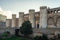 Aljaferia Palace in Aragon, Spain Royalty Free Stock Photo