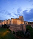 Aljaferia palace in Zaragoza Royalty Free Stock Photo