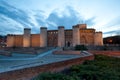 Aljaferia palace in Zaragoza Royalty Free Stock Photo