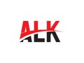 ALK Letter Initial Logo Design Vector Illustration Royalty Free Stock Photo