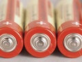 Alkaline battery Royalty Free Stock Photo