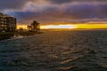 Alki Beach Golden Sunset