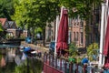 Alkmaar, the netherlands. June 2021. Cityscape of Alkmaar in North Holland, the Netherlands