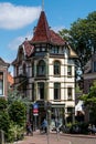 Old mansions in the center of Alkmaar.