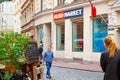 Alko Market is a shop of alcohol products on Audeju Street in Riga, Latvia