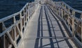 All Aluminum Welded Gangplank Royalty Free Stock Photo