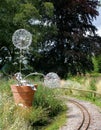 Hidden Fairy & Dandelion Sculptures at Trentham Estate 1