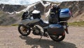 Adventure Touring Motorcycle Mountain Journey