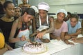 All Brazil bakes pies like these young Brazilian ladies Royalty Free Stock Photo