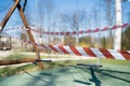 All children playgrounds was prohibited for using in Zilina city as a prevent measures to avoid 2019Ã¢â¬â20 coronavirus pandemic in