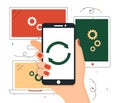 All device synchronization
