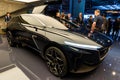 All-electric Aston Martin Lagonda All-Terrain concept car at the 89th Geneva International Motor Show. Geneva, Switzerland - March