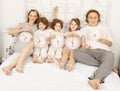 All family together Royalty Free Stock Photo