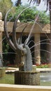 Exquisite detail, Sable fountain, The Palace of the Lost City, South Africa