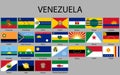 all Flags states of Venezuela.