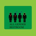 All gender restroom