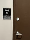 All Gender Restroom Royalty Free Stock Photo