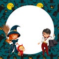 All Hallows Eve family party flat poster