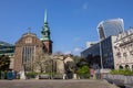 All Hallows by the Tower Church and 20 Fenchurch Street, London