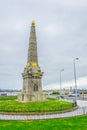 All heroes of the marine engine room memorial in Liverpool, England