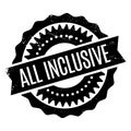 All Inclusive rubber stamp