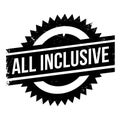 All Inclusive rubber stamp