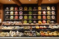 Cheese Counter in Kaasspeciaalzaak Henri Willig in Edam, Netherlands