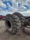 All kinds vehicle tires Royalty Free Stock Photo