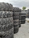 All kinds of vehicle tires Royalty Free Stock Photo