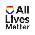 All Lives Matter concept. Template for background, banner, poster with text inscription. Vector EPS10 illustration. Royalty Free Stock Photo