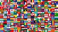 All national flags of the world . Background style Royalty Free Stock Photo
