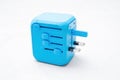 All-in-one universal power adapter travel plug Royalty Free Stock Photo