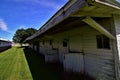 Vernon County Fairgrounds grandstand and historic structures Royalty Free Stock Photo