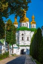 All Saints church at Kiev Pechersk lavra in Kiev, Ukraine Royalty Free Stock Photo