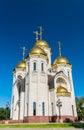 All Saints Church on Mamayev Kurgan in Volgograd, Russia