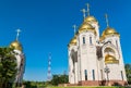 All Saints Church on Mamayev Kurgan in Volgograd, Russia