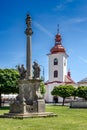 All Saints church, T.G. Masaryk square, Rokytnice v OrlickÃÂ½ch horÃÂ¡ch town, East Bohemia, Czech republic