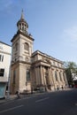 All Saints Church which is now Lincoln College Library in Oxford in the UK Royalty Free Stock Photo