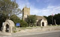 All Saints Parish Church Sutton Benger Royalty Free Stock Photo