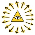 All seeing eye - God