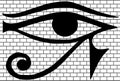 All-seeing eye New World Order vector