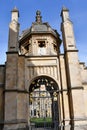 All Souls College ornate entrance gate