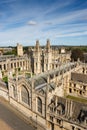 All Souls College. Oxford, England Royalty Free Stock Photo