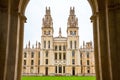 All Souls College. Oxford, England Royalty Free Stock Photo