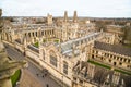 All Souls College at the university of Oxford. Oxford, England Royalty Free Stock Photo