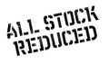 All Stock Reduced rubber stamp Royalty Free Stock Photo