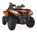 All-Terrain Vehicle Isolated Royalty Free Stock Photo