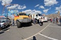 An all-terrain vehicle Kerzhak on huge wheels of disaster medici