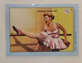 All Time TV Superstar Clown Ballet Dance Favorite I Love Lucy Stamp Lucille Ball US American Entertainment 1999 Mozambique Stamps