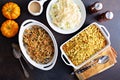 All traditional Thanksgiving side dishes